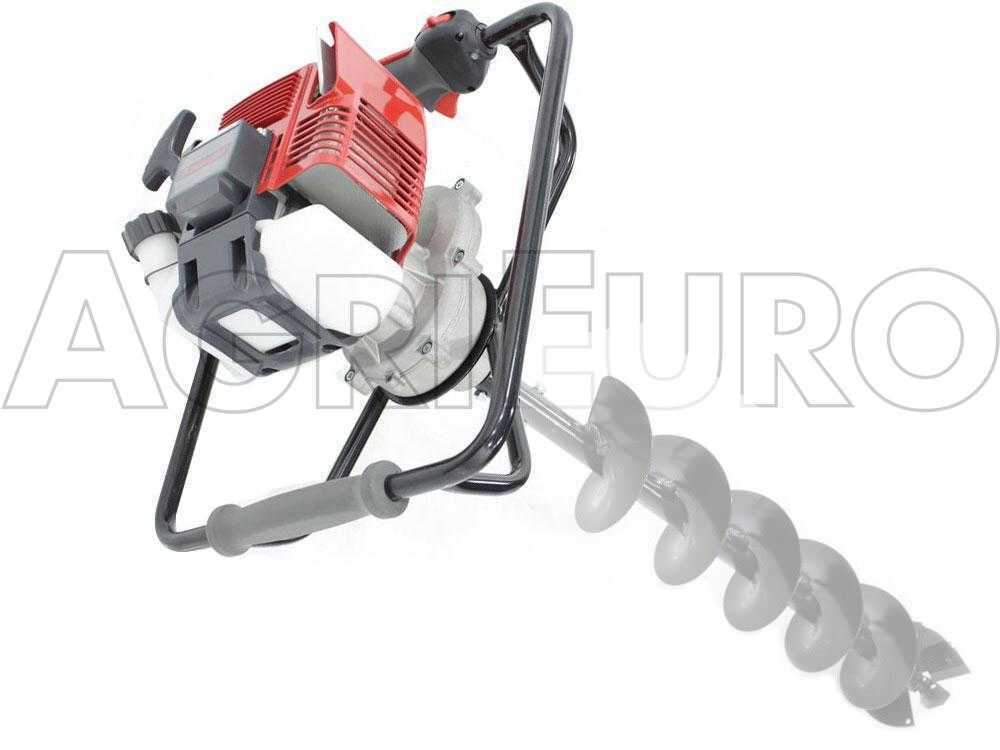 BlueBird/Kawasaki TJ 45 E - Erdlochbohrer - 2Takt - Benzin-Erdbohrer - BOHRSPITZE NICHT ENTHALTEN