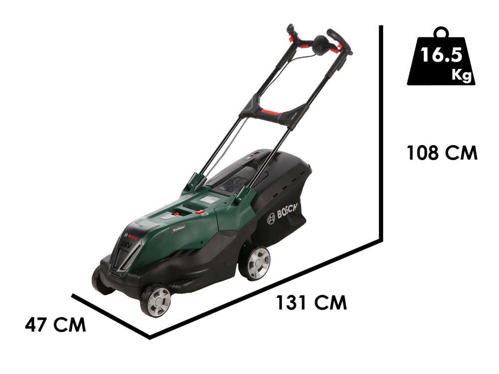 Bosch AdvancedRotak 36V-44-750- Akku-Rasenmäher - 44 cm Schnittbreite - 2x 36V 4Ah