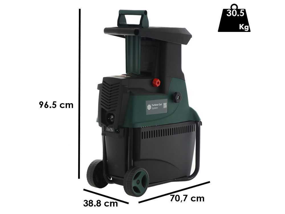 Bosch AXT 25 TC - Elektrischer Häcksler - 53 L Fangkorb