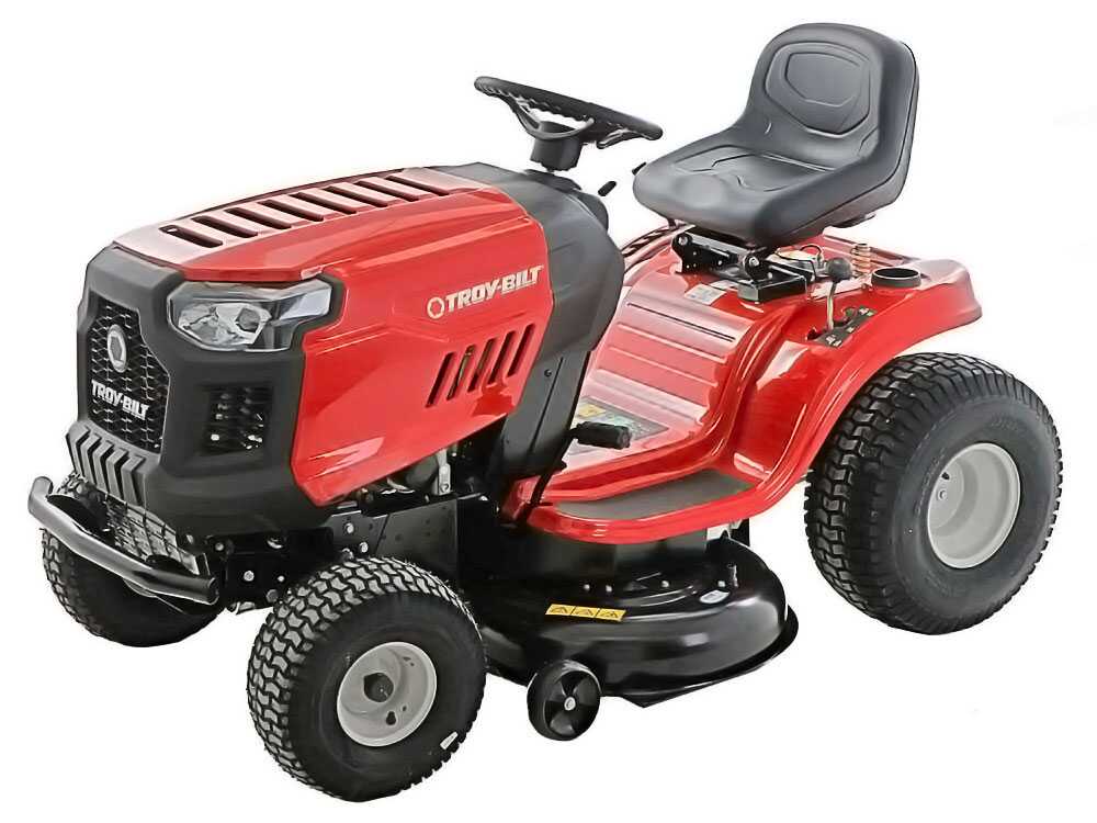 Bronco 107T-S Troy Bilt Rasentraktor - CVT-Getriebe - Seitenauswurf – Bild 2