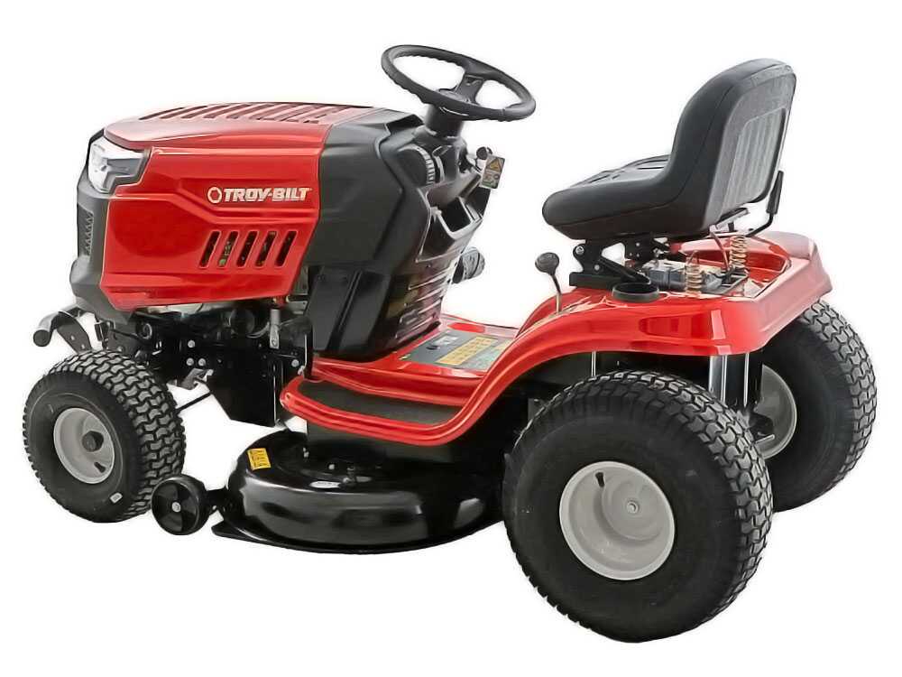 Bronco 107T-S Troy Bilt Rasentraktor - CVT-Getriebe - Seitenauswurf – Bild 3