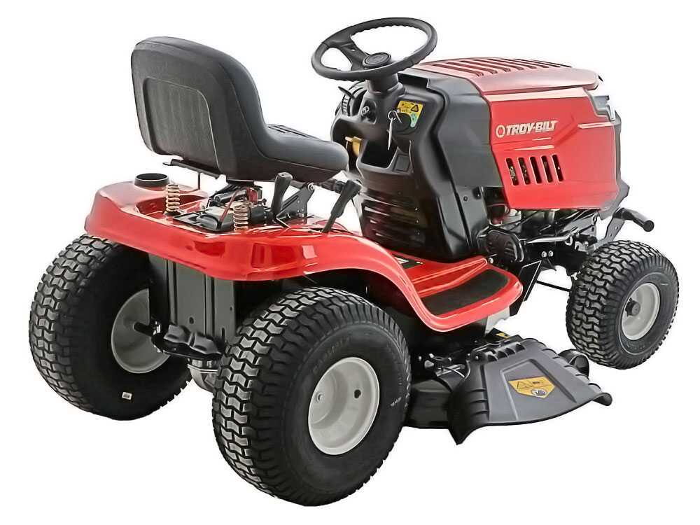 Bronco 107T-S Troy Bilt Rasentraktor - CVT-Getriebe - Seitenauswurf – Bild 4