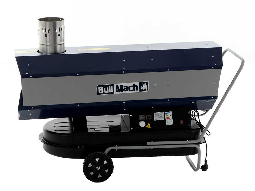 BullMach BM-IDH 50KW - Diesel Heizgerät - indirekte Verbrennung – Bild 4