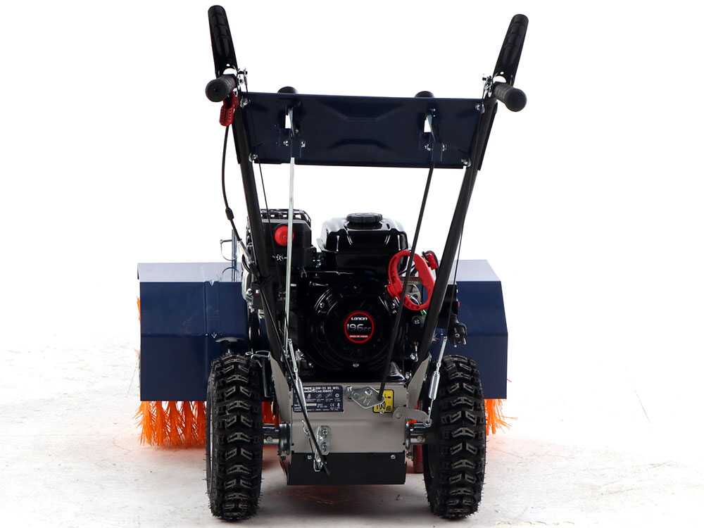 BullMach BM-SS 80 WEL - Benzin-Kehrmaschine mit Elektrostarter - Mehrzweckgerät – Bild 3