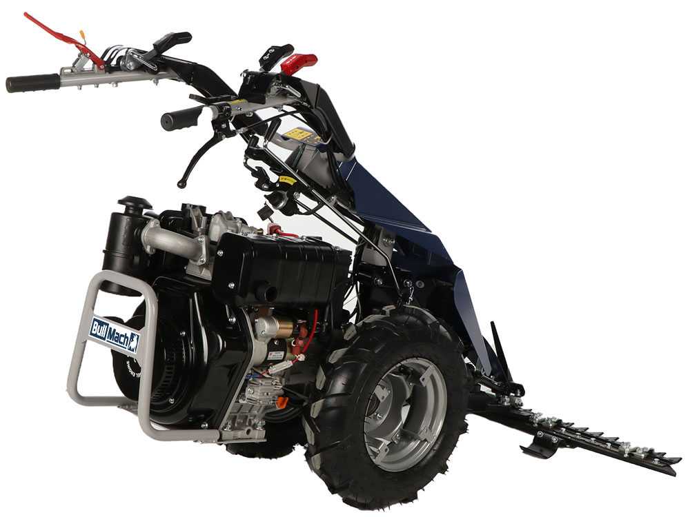 BullMach Chimera 400 D - Mehrzweckgerät Balkenmäher - Diesel-Motor 418ccm – Bild 3