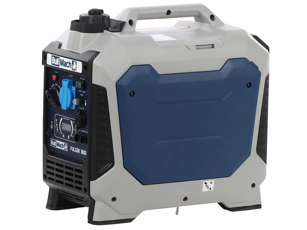 BullMach Fulgor 1800 - Inverter Stromerzeuger 2 kW - Dauerleistung 1,8 kW - 230V – Bild 4