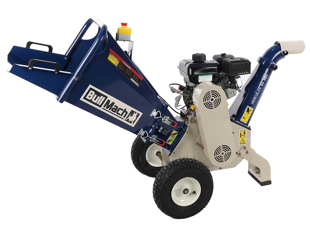 BullMach Hercules 65 B&S - Benzin Häcksler - Motor B&S CR950 – Bild 4