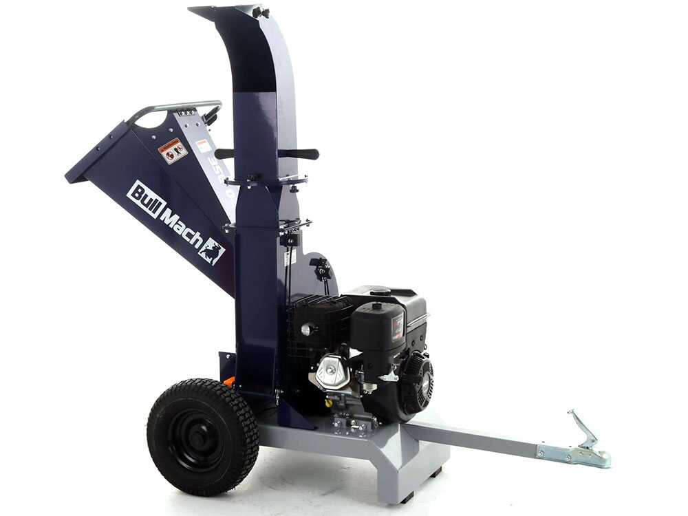 BullMach ZEUS 120 BSE - Professioneller Benzinhäcksler - Motor B&S XR2100 13.5 PS mit E-Starter – Bild 4