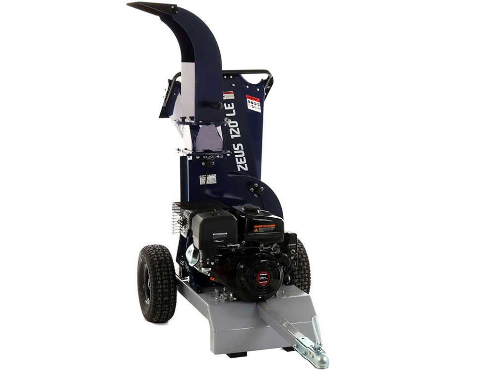 BullMach ZEUS 120 LE - Professioneller Benzinhäcksler - Benzinmotor 15 PS mit E-Starter – Bild 3