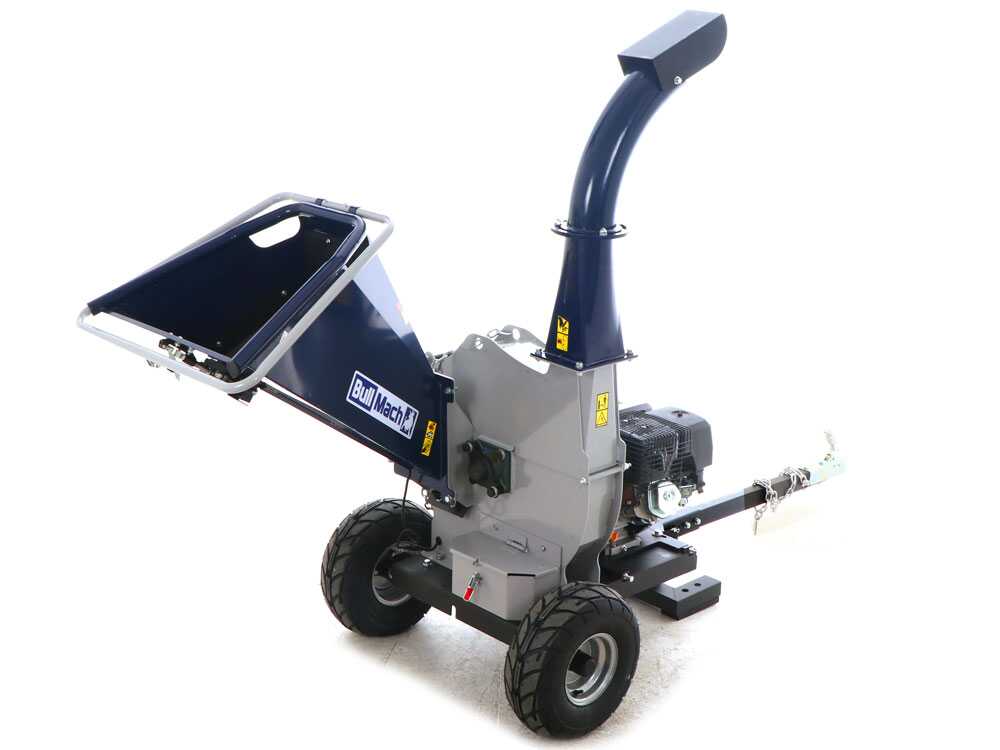 BullMach ZEUS 160 LE - Benzin-Häcksler mit Anhängerkupplung - Loncin 420 cm³ - E-Starter – Bild 4