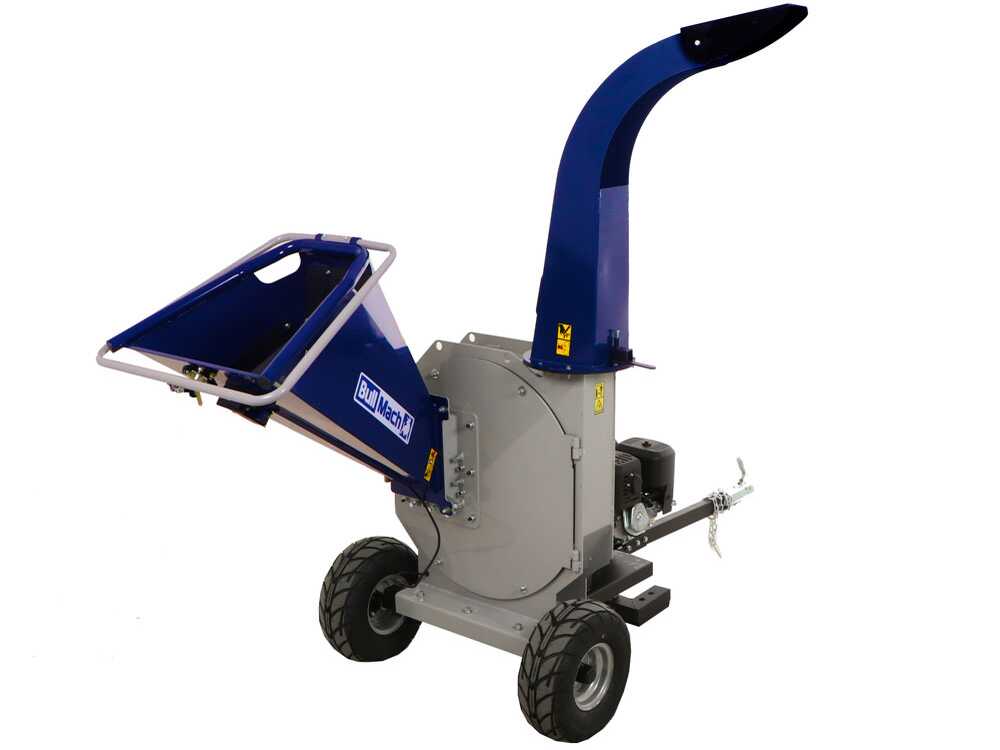 BullMach ZEUS 180 BSE - Häcksler mit Anhängerkupplung - Briggs & Stratton 420 cm³ mit Elektrostarter – Bild 3