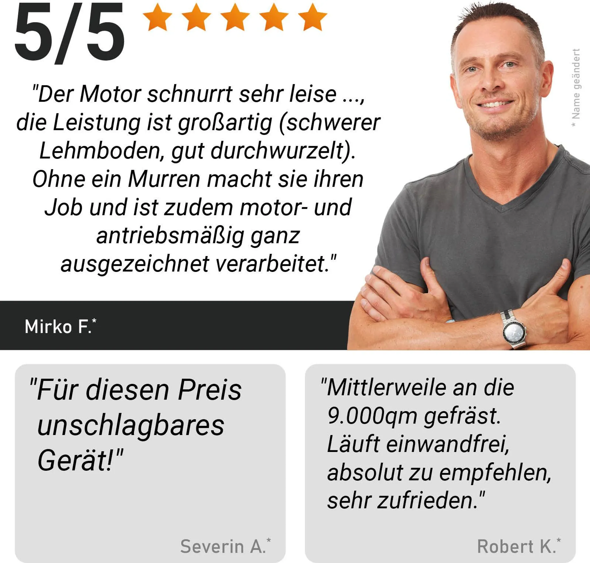 BRAST Benzin Gartenfräse 6000 – Bild 2