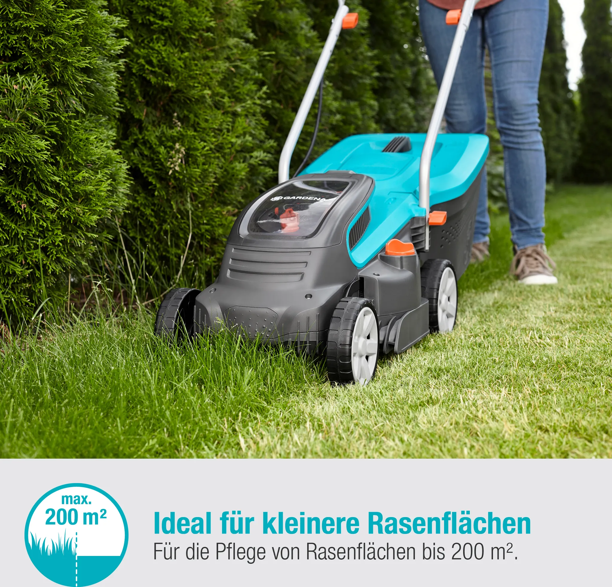 GARDENA Akku-Rasenmäher PowerMax 32/36V P4A Ready-To-Use Set 14621-20 – Bild 7