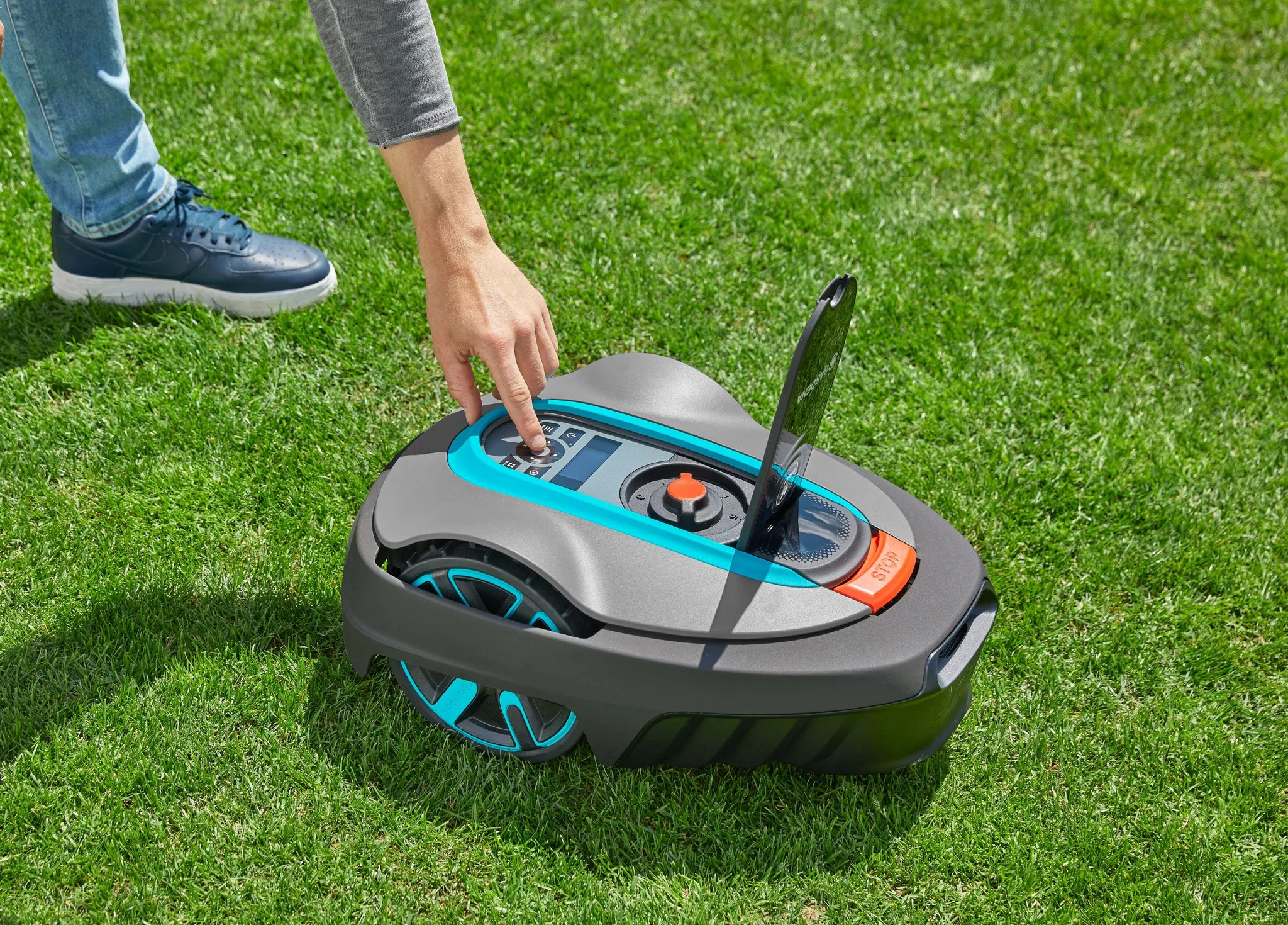 Gardena Mähroboter smart SILENO city 400 qm Set – Bild 8