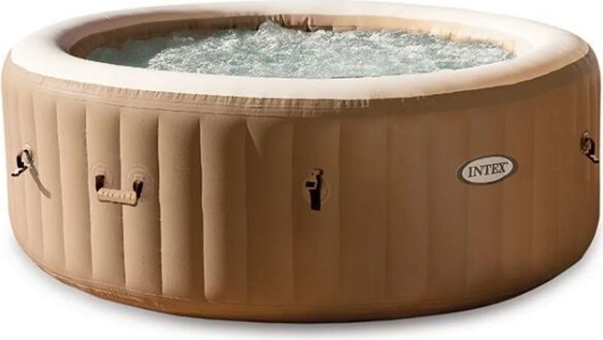 INTEX 28412 PureSPA Bubbla Massage Set Whirlpool 236/185cm Durchmesser x 71cm hoch für 8 Personen – Bild 5