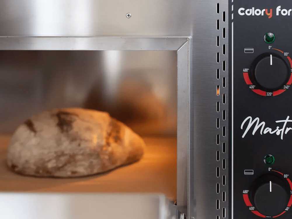 Calory Forni CF62M Mastro MEK - Elektrischer Pizzaofen - Hohe Backkammer – Bild 4