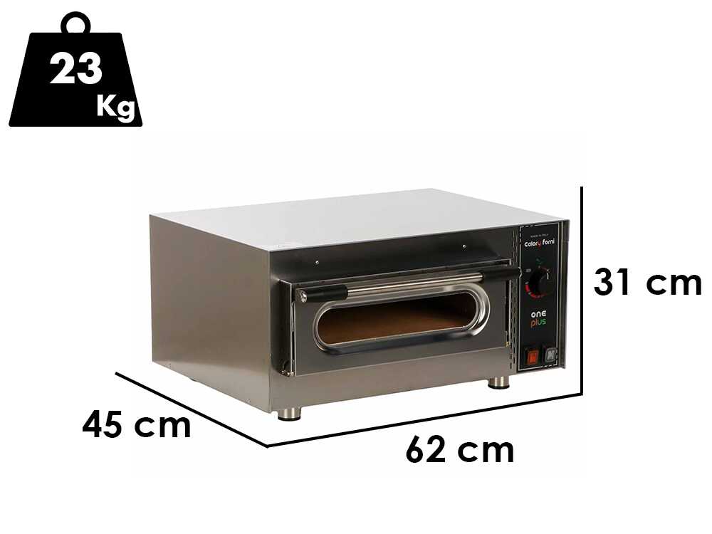 Calory Forni CF62M One Plus - elektrischer Pizzaofen