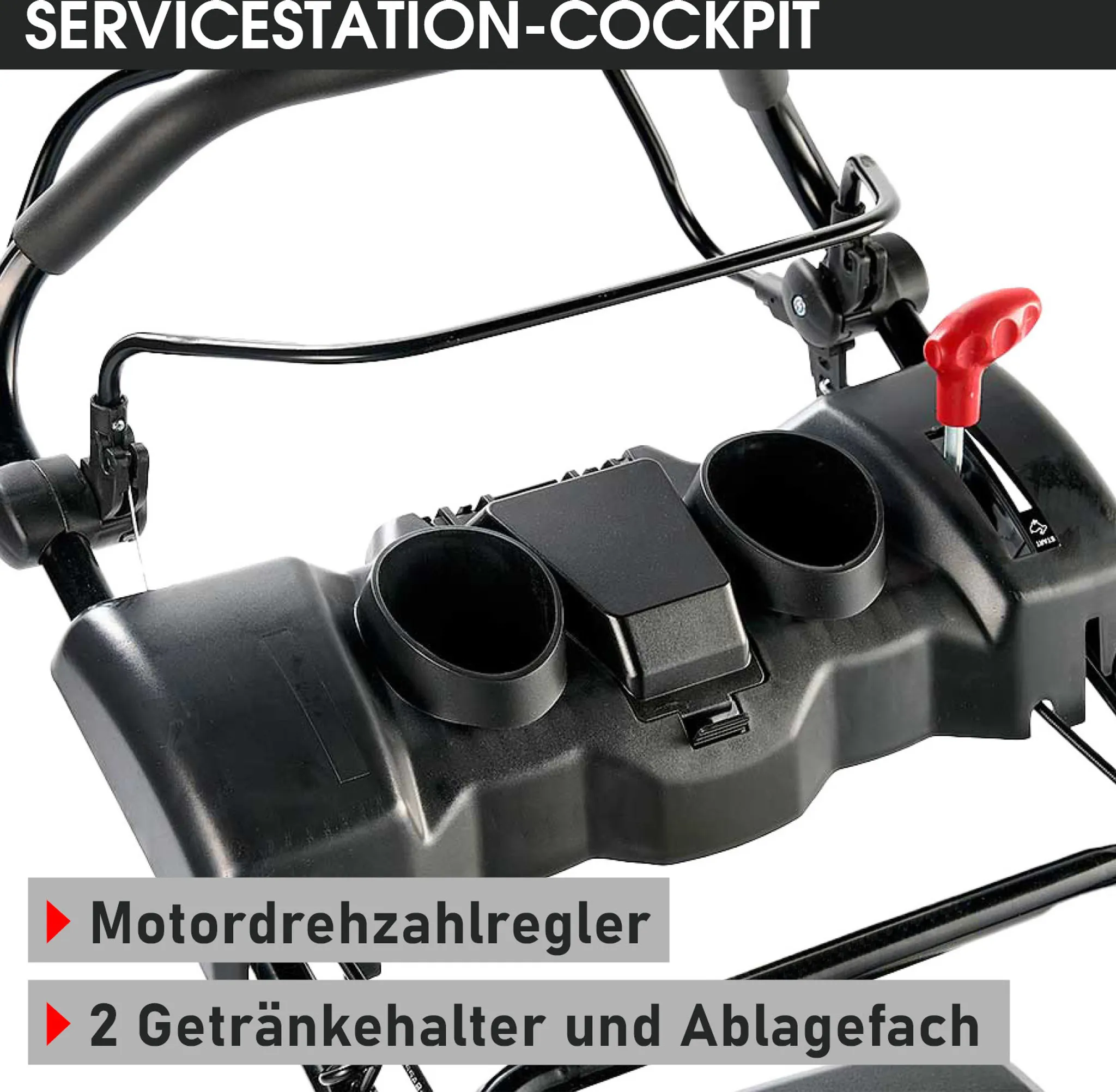 BRAST Benzin Rasenmäher 22224 inkl. Motoröl – Bild 10