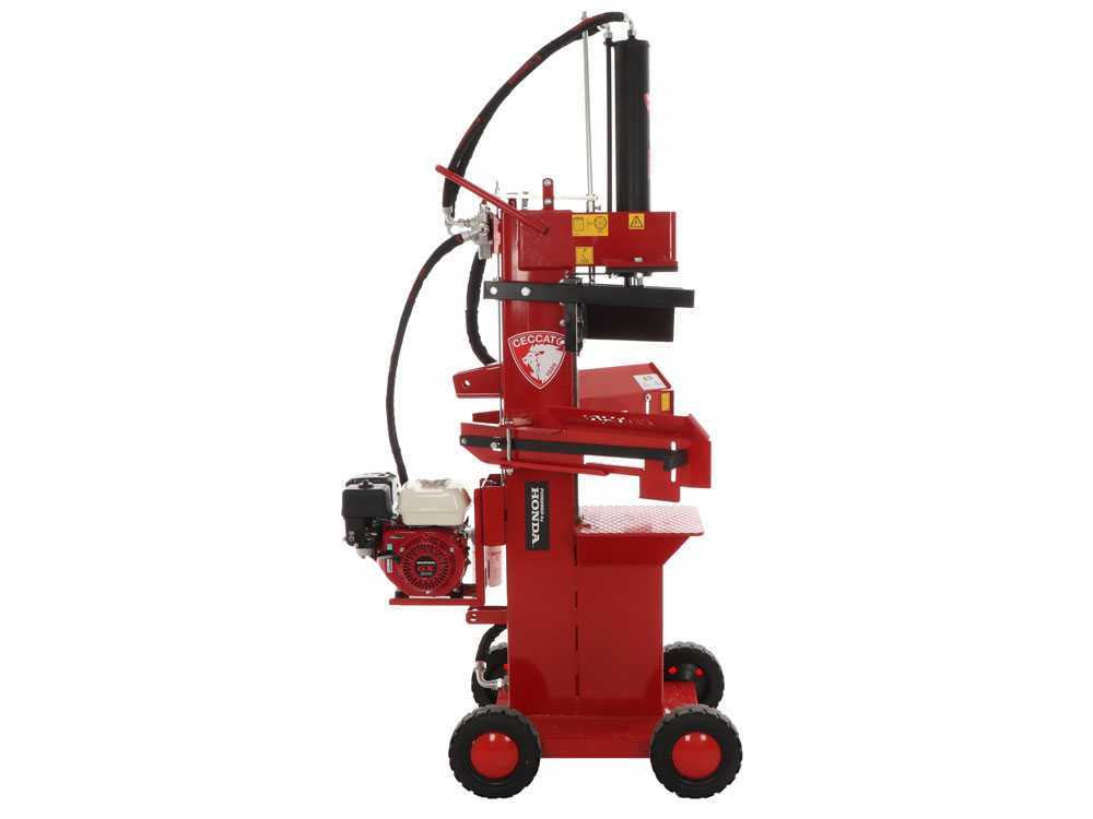 Ceccato BULL SPL16R4H - Senkrechter Benzin-Holzspalter - Motor Honda GX200 – Bild 4