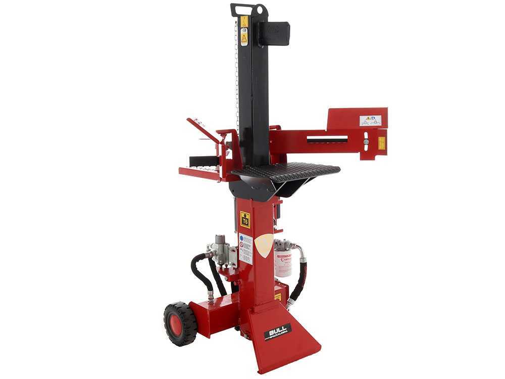 Ceccato BULL SPLE 6L - Stehender einphasiger Elektro Holzspalter - 6 Tonnen - Hub 540 mm – Bild 3