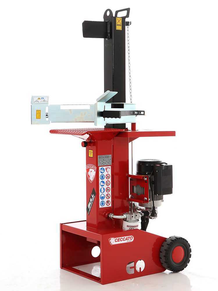 Ceccato BULL SPLE8 - Stehender einphasiger Elektro Holzspalter - 8 Tonnen - Hub 540 mm – Bild 4