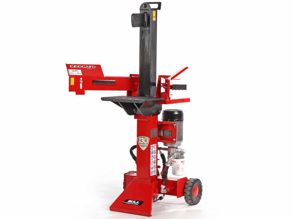 Ceccato BULL SPLE8LT - Elektrischer Holzspalter - stehend - 400V – Bild 2