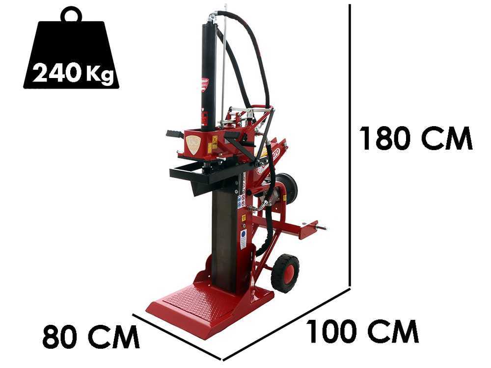 Ceccato BULL SPLT13 - Holzspalter - für Traktor, stehend, 13t, Kolbenhub 650 mm