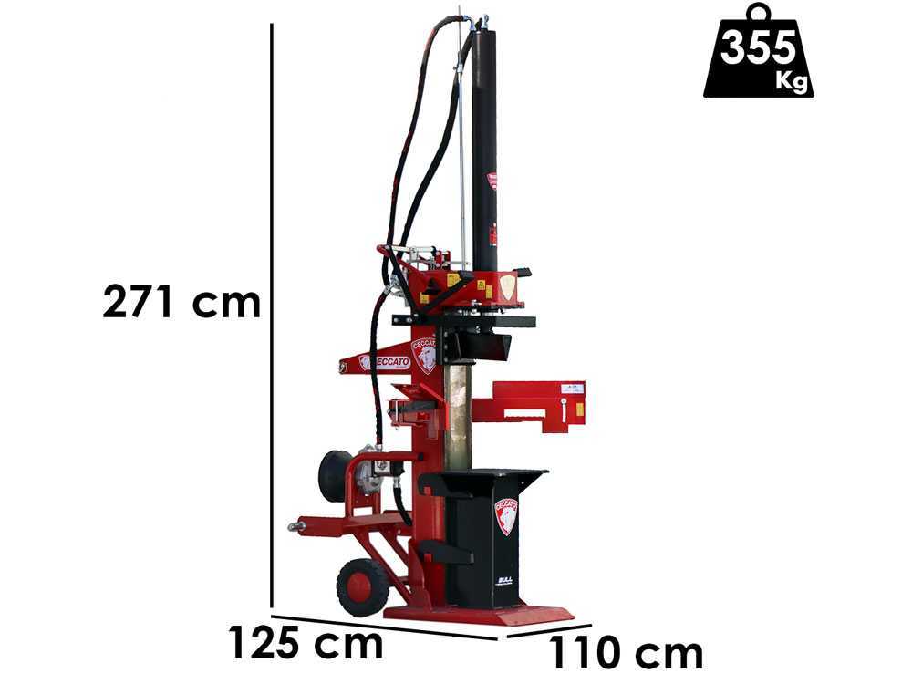 Ceccato BULL SPLT16 - Holzspalter für Traktor - stehend - 16t - Kolbenhub 110 mm