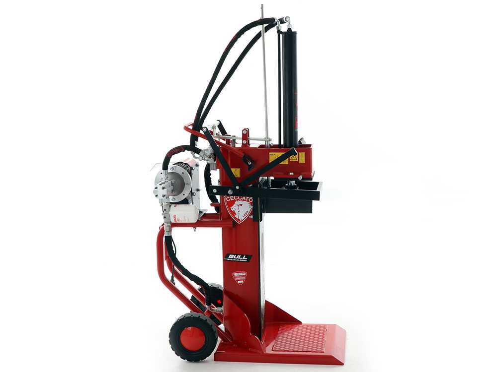 Ceccato Olindo BULL SPLE13-650TC - Elektrischer Holzspalter - Stehender – Bild 4