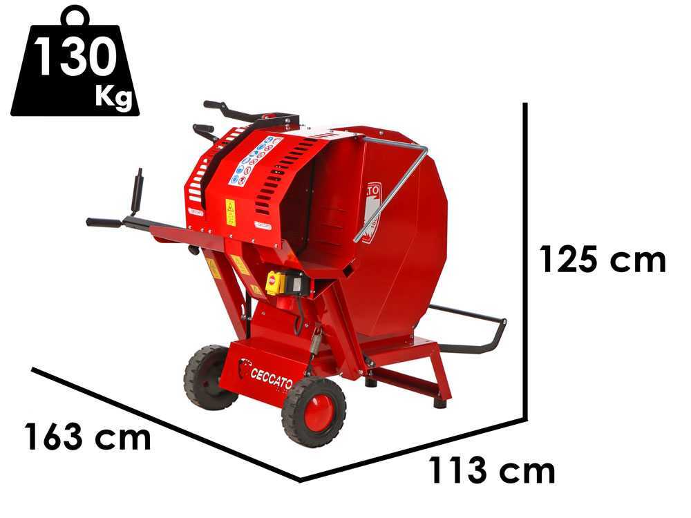 Ceccato Olindo SGT TRI - Wippkreissäge - Stammsäge - 400V