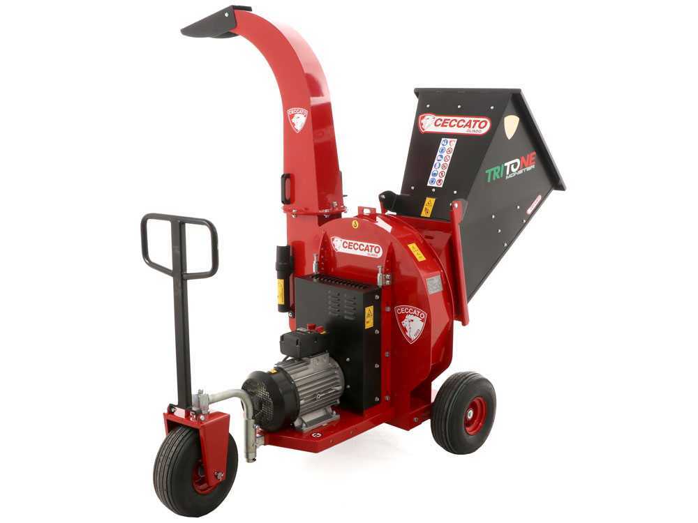 Ceccato Olindo Tritone Monster Electric - Elektro Häcksler - 400V - 12,5 PS – Bild 3
