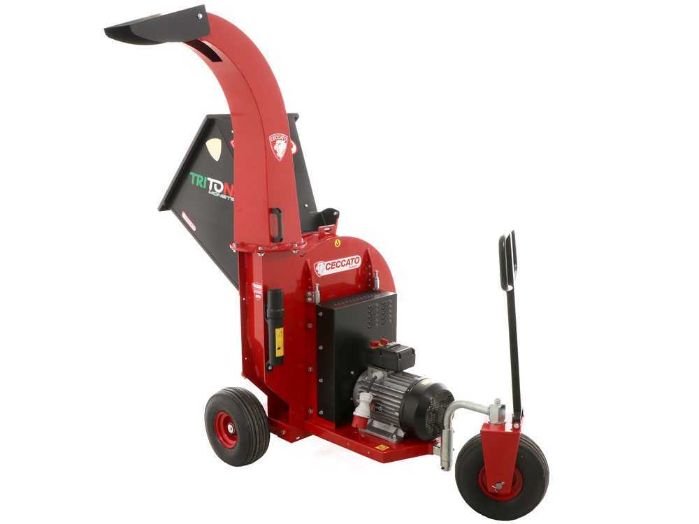 Ceccato Olindo Tritone Monster Electric - Elektro Häcksler - 400V - 12,5 PS – Bild 4