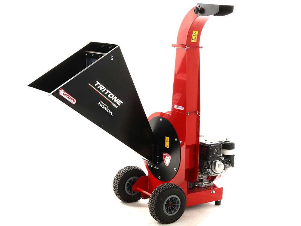 Ceccato Tritone BIG - Häcksler - Honda Motor GX 390 – Bild 3
