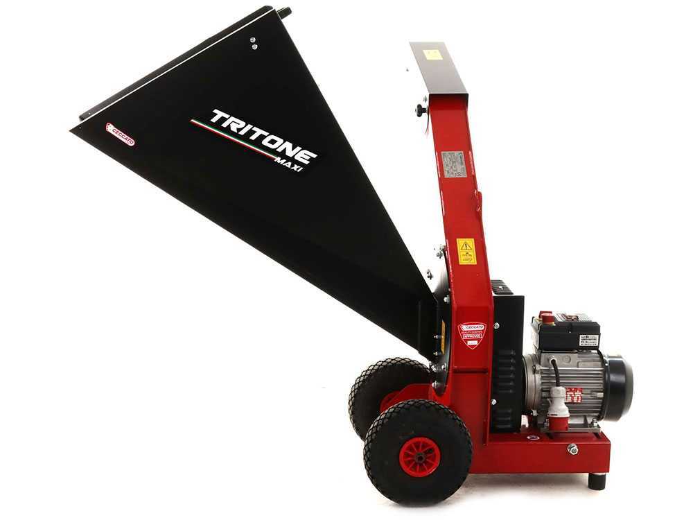 Ceccato Tritone Maxi Electric - Häcksler mit Elektromotor - 400V - 7.5 PS – Bild 2