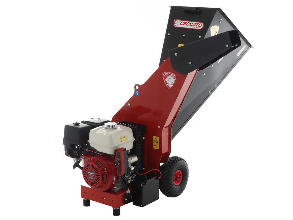 Ceccato Tritone Maxi - Häcksler mit Verbrennungsmotor - Honda GX 390 - Elektrostarter – Bild 2