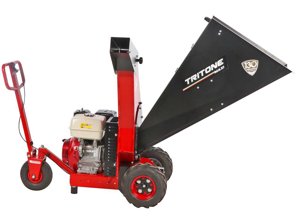 Ceccato Tritone Maxi selbstfahrend - Benzin-Häcksler - Honda-Motor GX390 – Bild 3