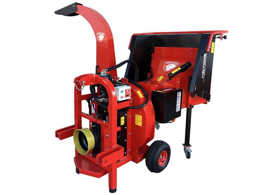 Ceccato Tritone Mega Monster P.T.O. - Häcksler für Traktor - Hydraulikgetriebe – Bild 3