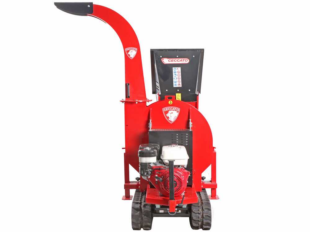 Ceccato Tritone Monster Cingo - Häcksler mit Raupenantrieb - Honda GX390 Motor – Bild 4