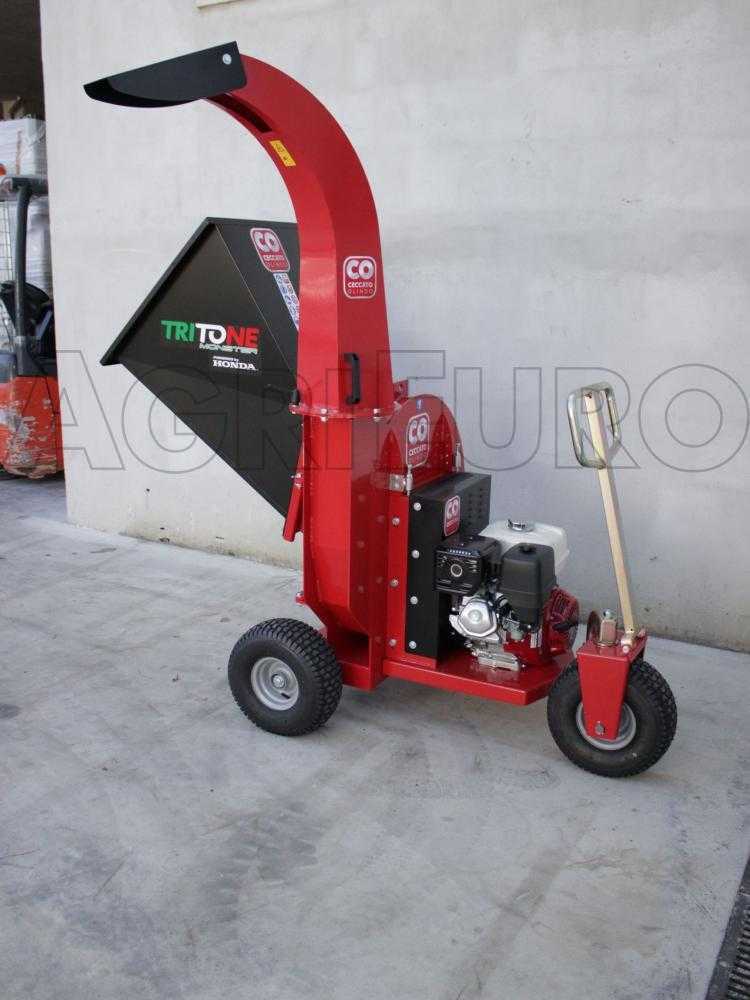Ceccato Tritone Monster - Profi Holzhäcksler - Honda GX 390 – Bild 3