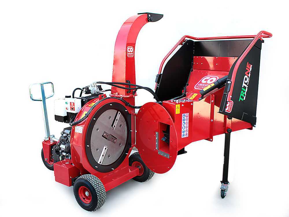 Ceccato Tritone Super Monster - Profi Benzin Häcksler - Honda GX 690