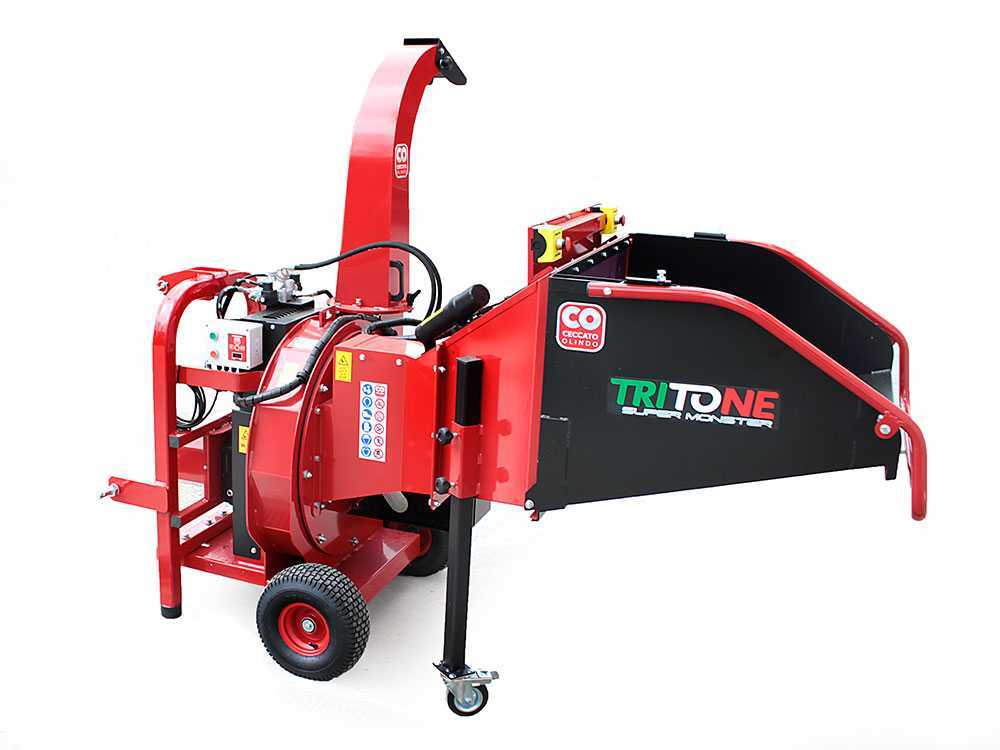 Ceccato Tritone Super Monster PTO - Profi Häcksler mit Zapfwellenantrieb für Traktor – Bild 3