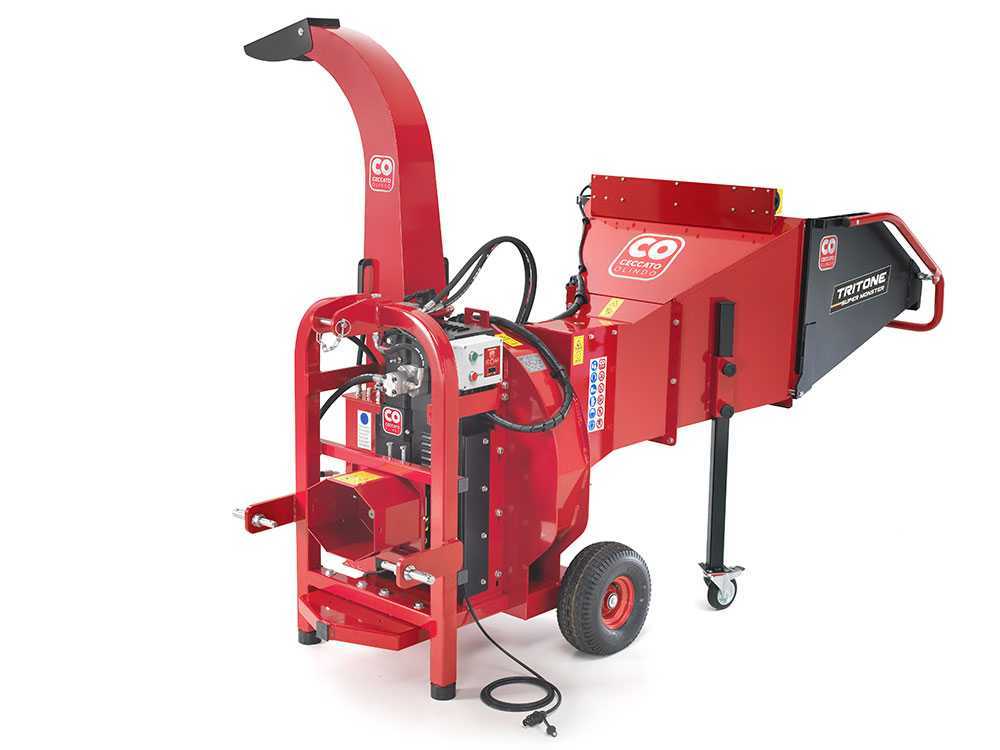 Ceccato Tritone Super Monster PTO - Profi Häcksler mit Zapfwellenantrieb  für Traktor