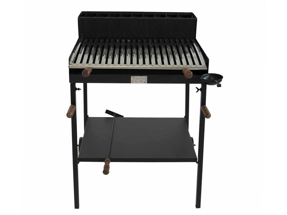 Cruccolini Belvedere Maxi - Handgefertigter Grill aus Eisen für Holz und Kohle – Bild 4