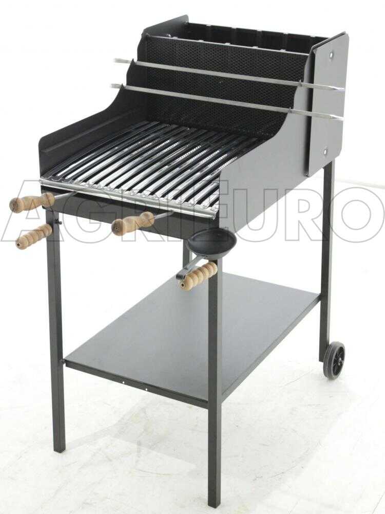 Cruccolini Fuocone Inox - Handwerklicher Holz- und Kohlegrill – Bild 3