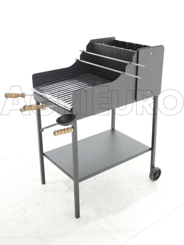 Cruccolini Fuocone Inox - Handwerklicher Holz- und Kohlegrill – Bild 4