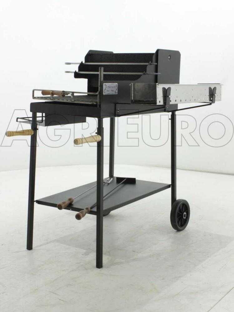 Cruccolini Ghiottone - Handwerklicher Holz- und Holzkohlegrill – Bild 4