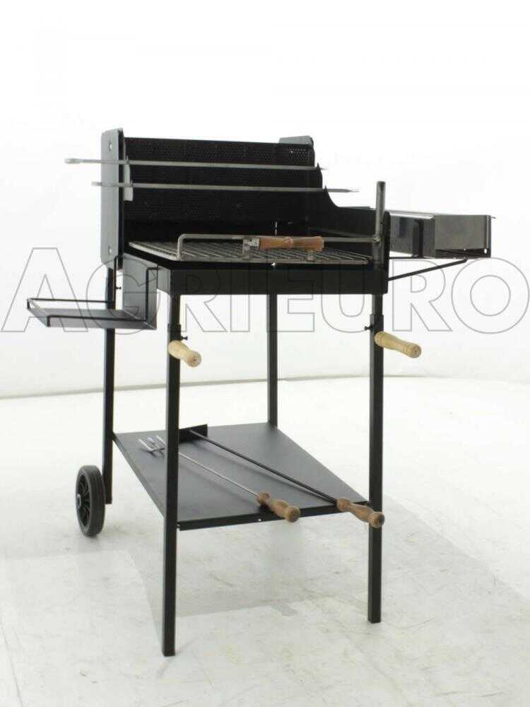 Cruccolini Ghiottone - Handwerklicher Holz- und Holzkohlegrill – Bild 3