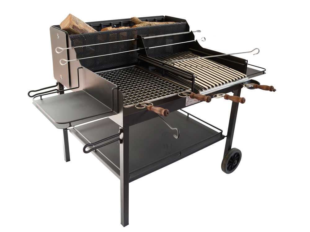 Cruccolini Little Tuscany – Hochwertiger Eisen-Grill für Holz und Kohle – Bild 3