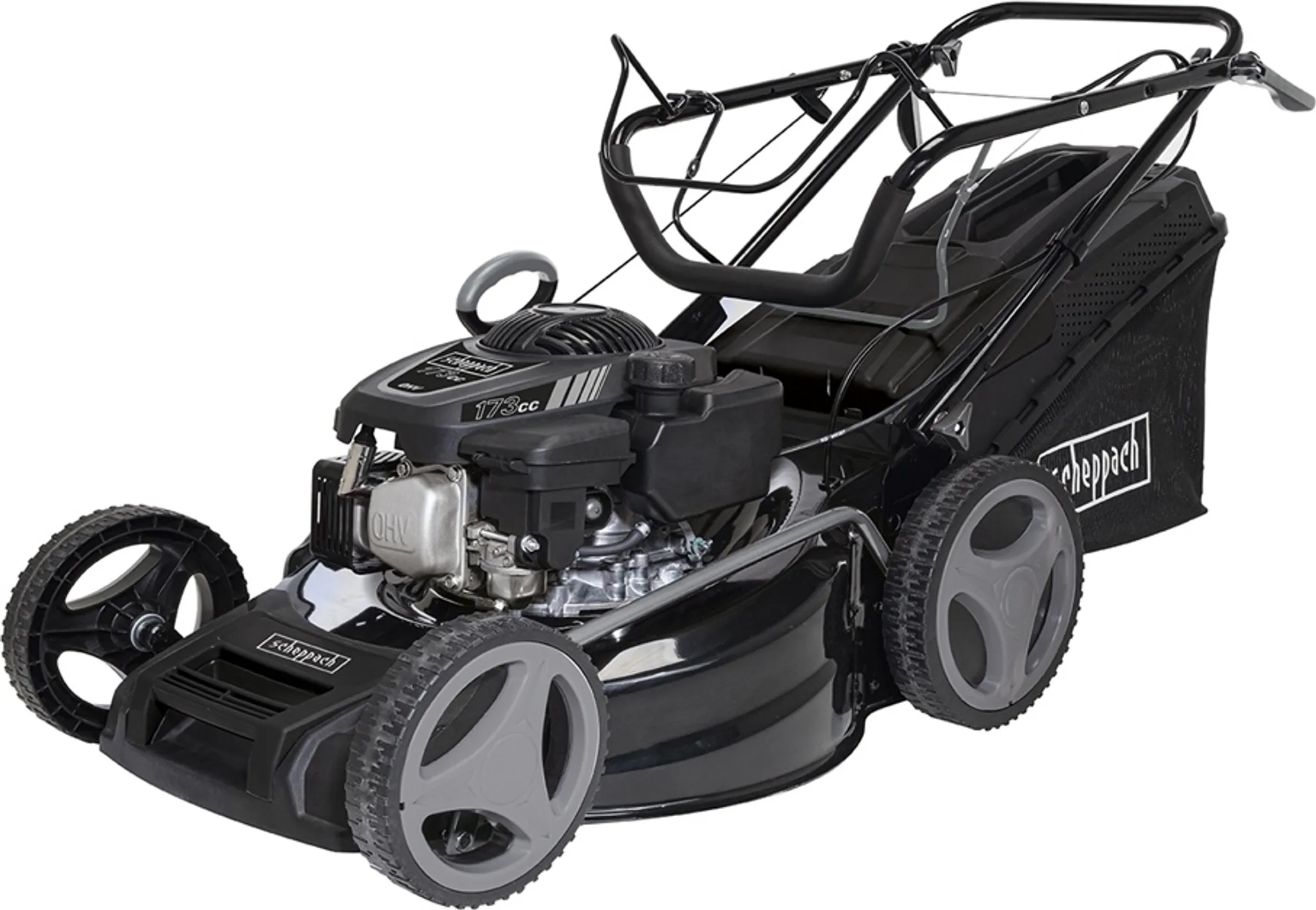 SCHEPPACH Rasenmäher Benzin mit Antrieb Radantrieb 51cm 6in1 173ccm MS173-51B – Bild 5