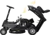 TEXAS Rasenmäher Traktor Rasentraktor Aufsitzmäher Rider 6110E 196cm³ E-Start – Bild 6
